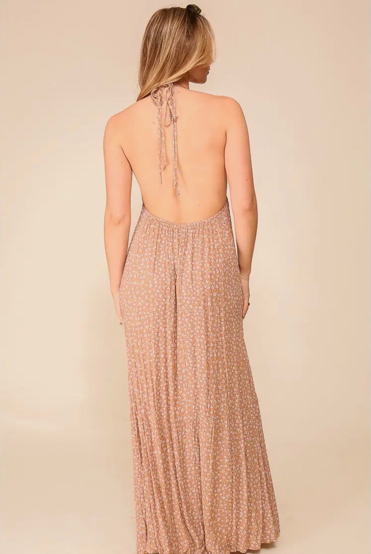 Whimsy Floral Print Maxi
Smocked Dress