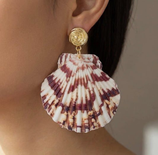 Shell Drop Earrings